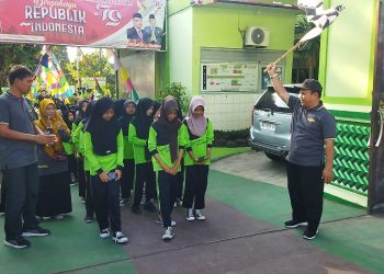 Jalan Sehat, Bazar dan Pertunjukan Seni Warnai Puncak Acara Milad MTsN 4 Sragen