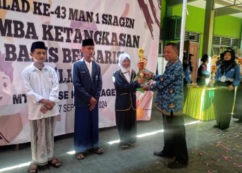 Kuasai Teknik dan Bersuara Merdu, Siswa MTsN 3 Sragen Juara MTQ Tingkat Kabupaten