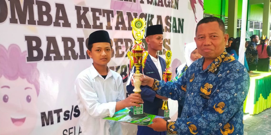 Tampil Memukau, Siswa MTsN 2 Sragen Raih Juara 1 Lomba MTQ Tingkat Kabupaten