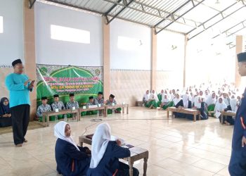 Demokrasi di Lingkungan Sekolah : Pemilihan Ketua OSIM MTs SA Anna’im Ajisoko Dilakukan Layaknya Pemilu