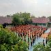 Lebih dari 300 Siswa MTsN 8 Sragen Antusias Latihan Semaphore