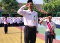 Peringati Hari Sumpah Pemuda, MTs N 8 Sragen Gelar Upacara Bendera