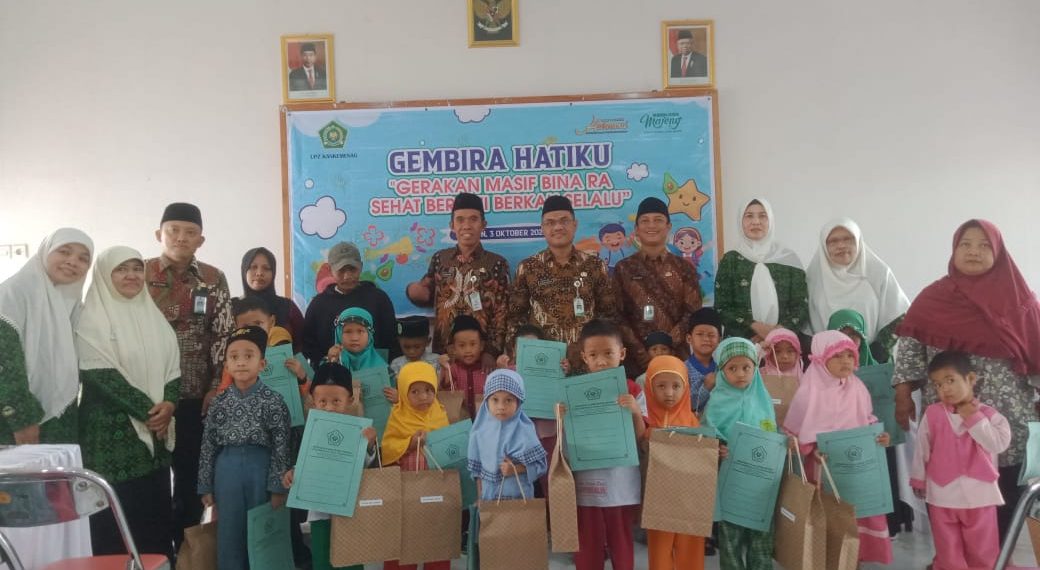 Kakankemenag Sragen Dukung Pengentasan Stunting Melalui Program Gembira Hatiku