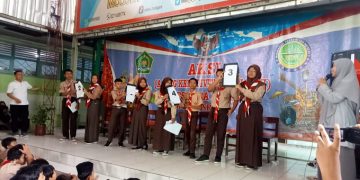 Kampanye dan Penyampaian Visi Misi Calon Ketua dan Wakil OSIM di MTsN 3 Sragen Wujud dari Penerapan P5P2RA