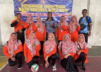 Smash !! Tim Voli Matsanabe Juara 3 HUT PGRI dan HGN 2024 Kecamatan Kalijambe