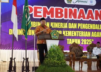Kepala Kanwil Kemenag Jateng Tekankan Internalisi Nilai Agama dan Birokrasi Bersih di Sragen