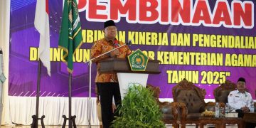 Kepala Kanwil Kemenag Jateng Tekankan Internalisi Nilai Agama dan Birokrasi Bersih di Sragen