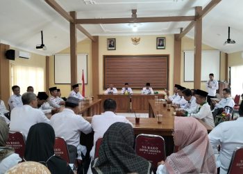 Rakor Awal Tahun dan Penyampaian BOP 2025, Kakankemenag Sragen Tekankan Pentingnya Layanan Prima di KUA