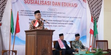 Kakankemenag Sragen Tekankan Pentingnya Menjaga Bhineka Tunggal Ika pada Sosialisasi dan Edukasi Wawasan Kebangsaan di Ponpes Miftahul Huda