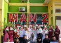MAN 2 Sragen Peringati Isra’ Mi’raj 1446 H dengan Semangat Keislaman dan Solidaritas Palestina