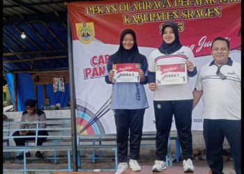 Siswa MAN 1 Sragen Raih Juara 2 Lomba Panahan Tingkat Kabupaten Sragen