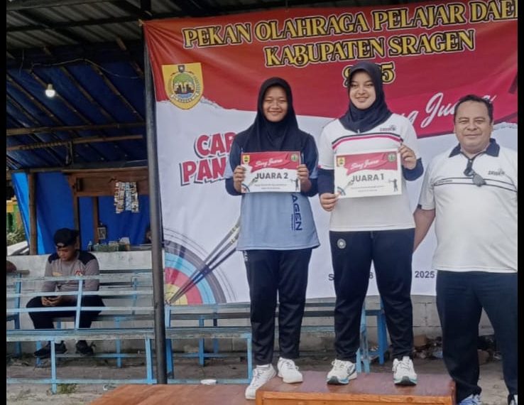 Siswa MAN 1 Sragen Raih Juara 2 Lomba Panahan Tingkat Kabupaten Sragen