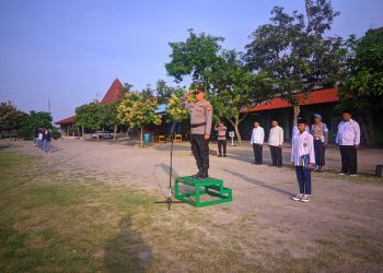 Cegah Bullying dan Ciptakan Tertib Lalu Lintas Sejak Dini, Madrasah di Ponpes Nurul Huda Gandeng Polsek Gondang