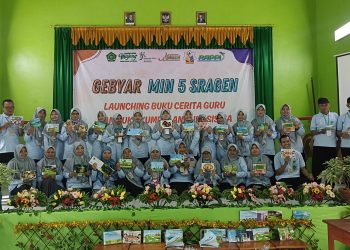 MIN 5 Sragen Gelar Gebyar Lomba dan Launching 33 Buku Karya Guru dan Siswa