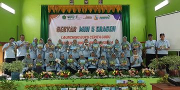 MIN 5 Sragen Gelar Gebyar Lomba dan Launching 33 Buku Karya Guru dan Siswa