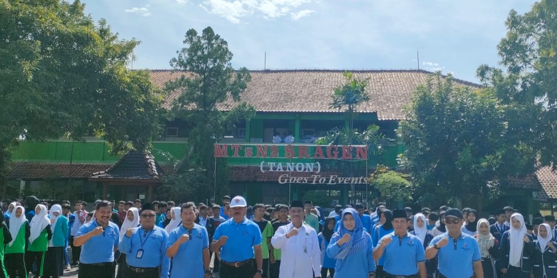 Kakankemenag Sragen Minta Kontingen PORSENI MTs Kabupaten Sragen Junjung Tinggi Adab dan Tunjukkan Prestasi Terbaik