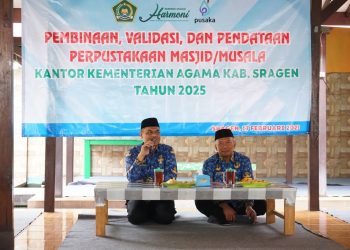 ”Jangan Ada Masjid Atau Musholla Yang Tidak Tercatat di Simas” Pesan Kakankemenag Kepada Operator Simas