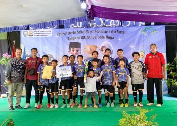 MIN 9 Sragen Raih Juara Pertama Futsal Antar SD/MI Se-Soloraya dalam Event Perdana Tahun 2025