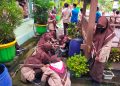 Aksi Baden Powell Dengan Tanam Pohon, Hantarkan MTsN 4 Sragen Raih Adiwiyata Tingkat Nasional