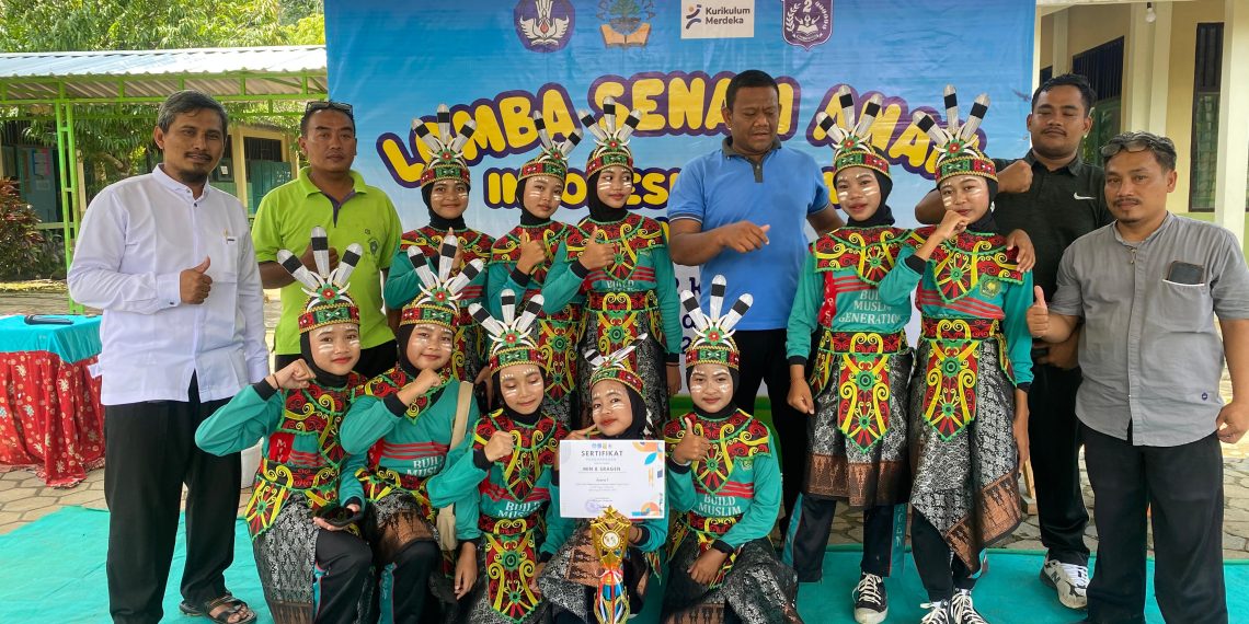 MIN 8 Sragen Raih Juara 1 Lomba Senam Anak Indonesia Hebat di SMP Negeri 2 Kalijambe