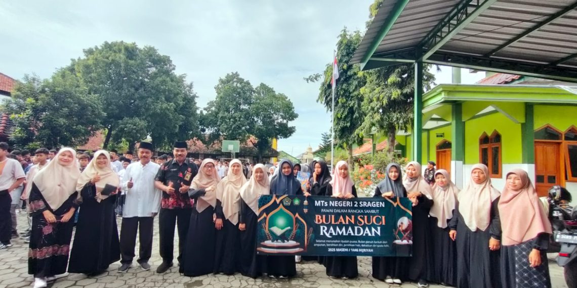 Kamad MTsN 2 Sragen Ajak Seluruh Siswa Menyambut Ramadan dengan Bahagia