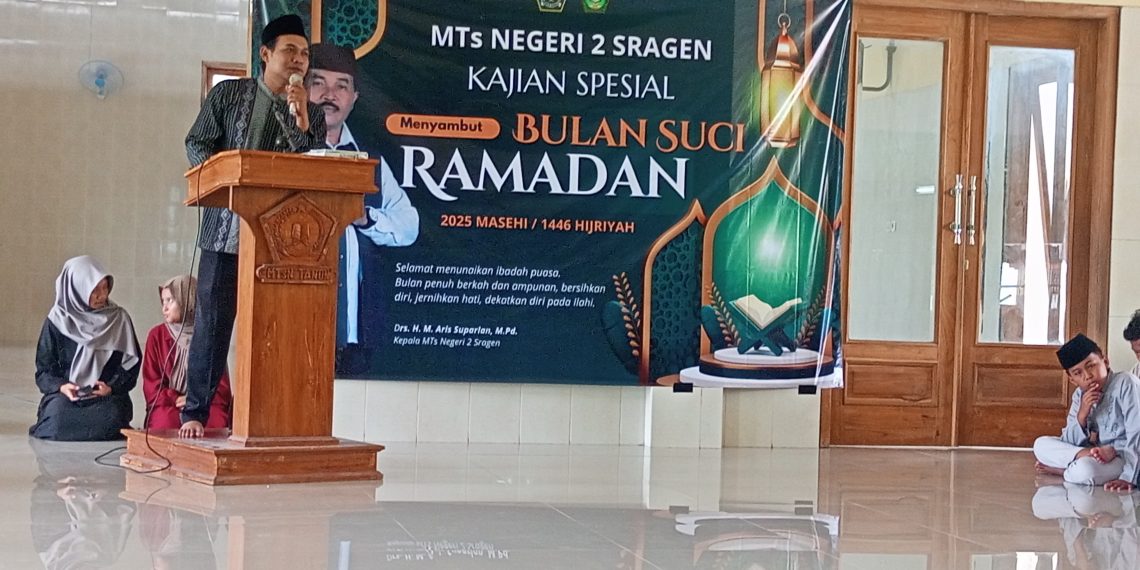 Songsong Ramadan, MTs Negeri 2 Sragen Gelar Kajian Spesial