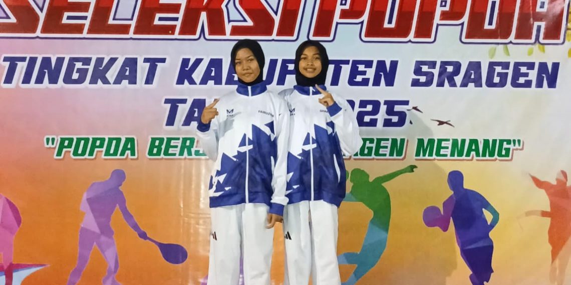 2 Siswa MTsN 4 Sragen Raih Juara I Dalam Popda Tingkat Kabupaten