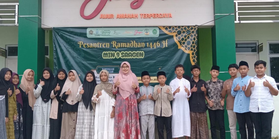 Penuhi Ramadhan dengan Berbagai Kegiatan Bermakna, MIN 9 Sragen Gelar Pesantren Ramadhan 1446 H