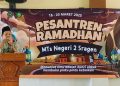 Pungkasi Pesantren Ramadan, MTs Negeri 2 Sragen Adakan Pengajian Motivasi