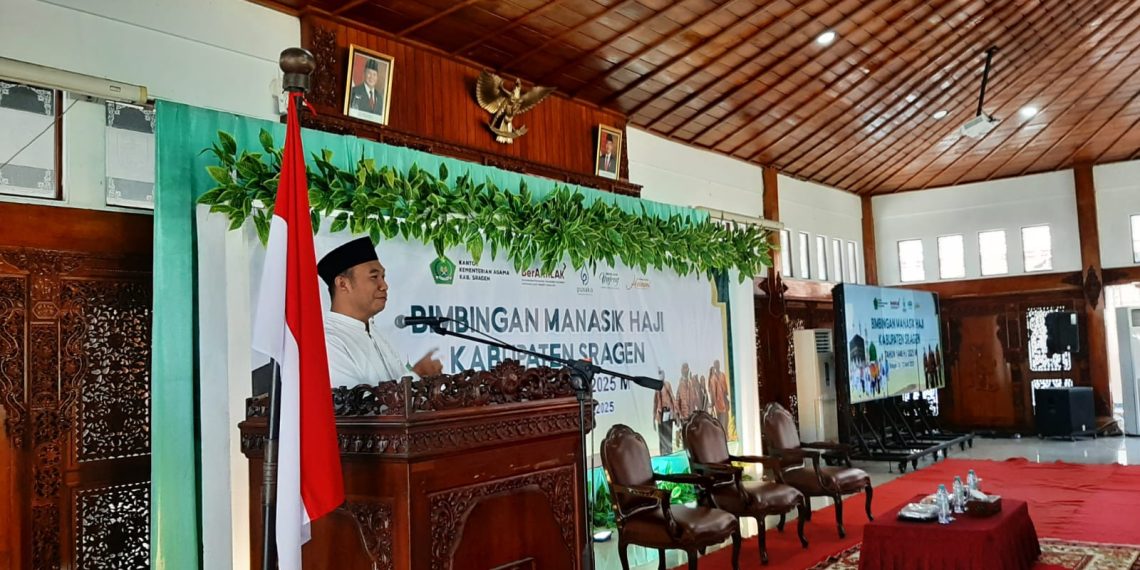 Bupati Sragen Minta Jamaah Calon Haji Sragen Berdoa di Tanah Suci, Agar Sragen Menjadi Negeri Baldatun Thoyyibatun Warobbun Ghofur