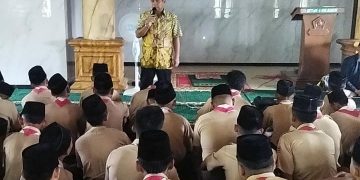 Menyongsong Ujian Madrasah, MTsN 4 Sragen Gelar Doa Bersama dan Motivasi