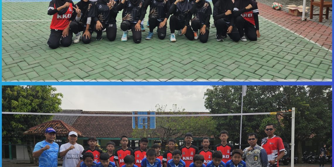 Perkuat Silaturrahim dan Sportifitas, MTs N 6 Sragen Gelar Sparring dengan MTs N 8 Sragen