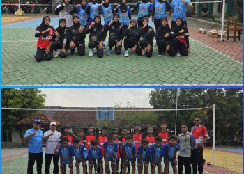 Perkuat Silaturrahim dan Sportifitas, MTs N 6 Sragen Gelar Sparring dengan MTs N 8 Sragen