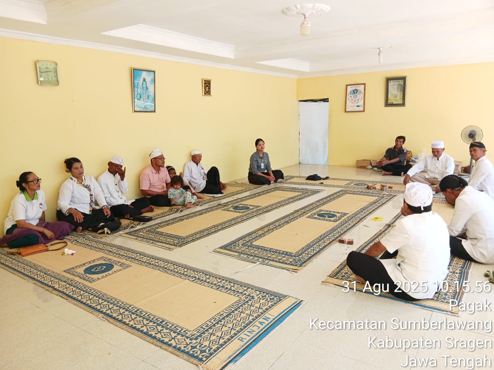 Penyuluh Agama Hindu Imbau Umat Hindu Sragen Jaga Kondusivitas Wilayah