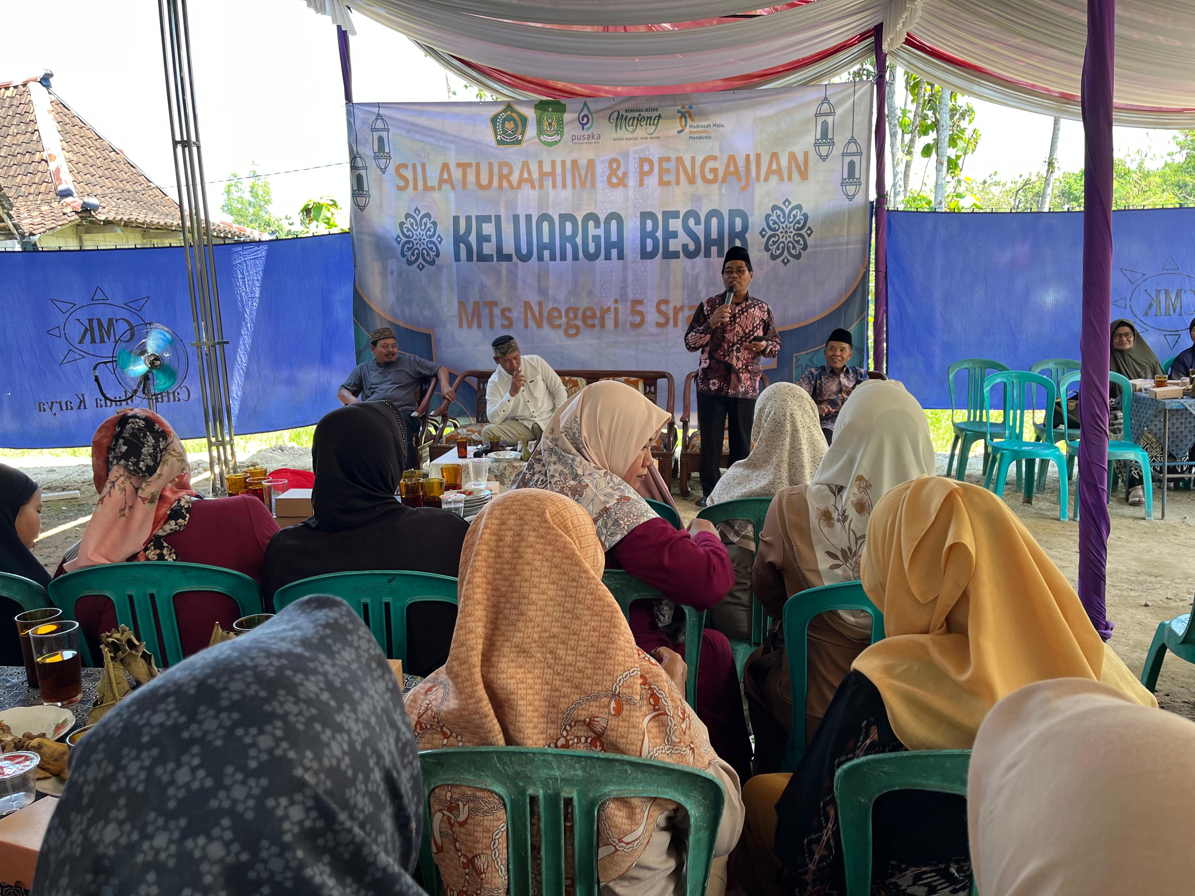 Pelajaran Penting dalam Silaturahmi Keluarga Besar MTsN 5 Sragen: Mendidik dengan Cinta dan Keteladanan