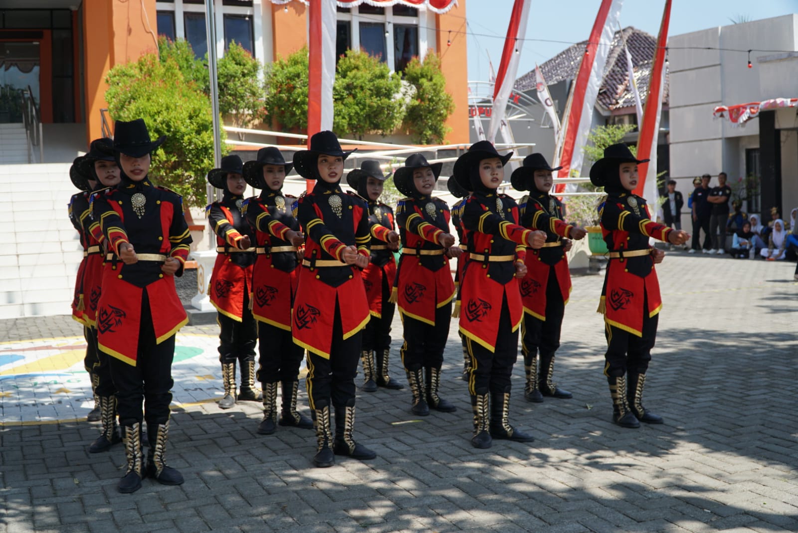 Pukau Juri dan Penonton, Siswa MTsN 4 Sragen Juara LKBB Kecamatan Plupuh