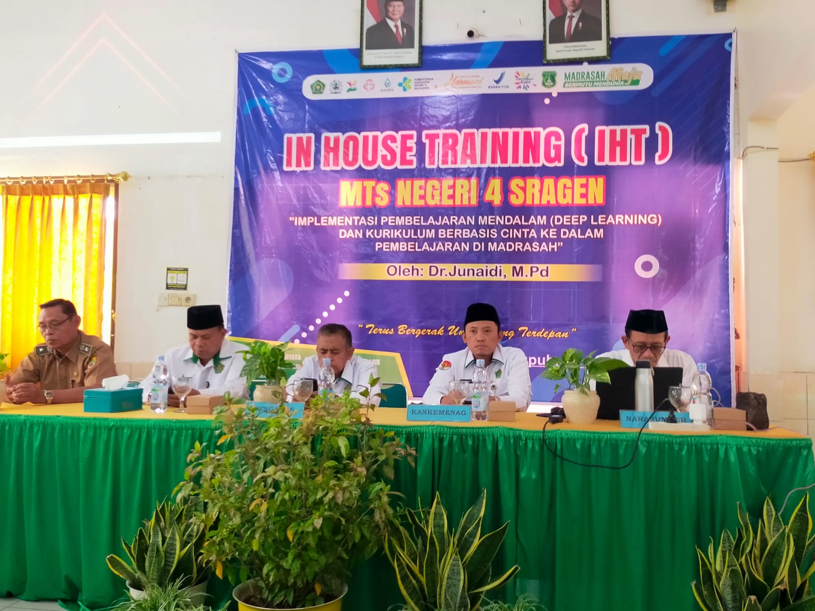 MTsN 4 Sragen Gelar IHT: Implementasi Deep Learning dan Kurikulum Berbasis Cinta