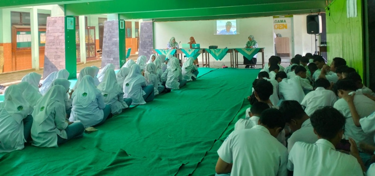 Dua Hari Sosialisasi P3LP, Siswa MAN 3 Sragen Dibekali Keterampilan Tangani Luka Psikologis