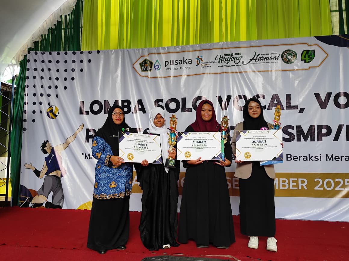 Mansa Voice Competition: Ajang Bakat Vokal Siswa SMP/MTs di MAN 1 Sragen