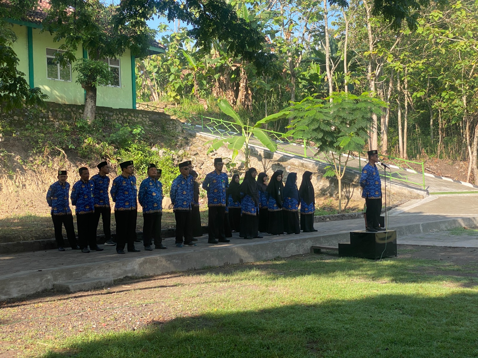 Marjoko Ajak Siswa MTsN 3 Sragen Amalkan Nilai Pancasila dalam Kehidupan Sehari-hari
