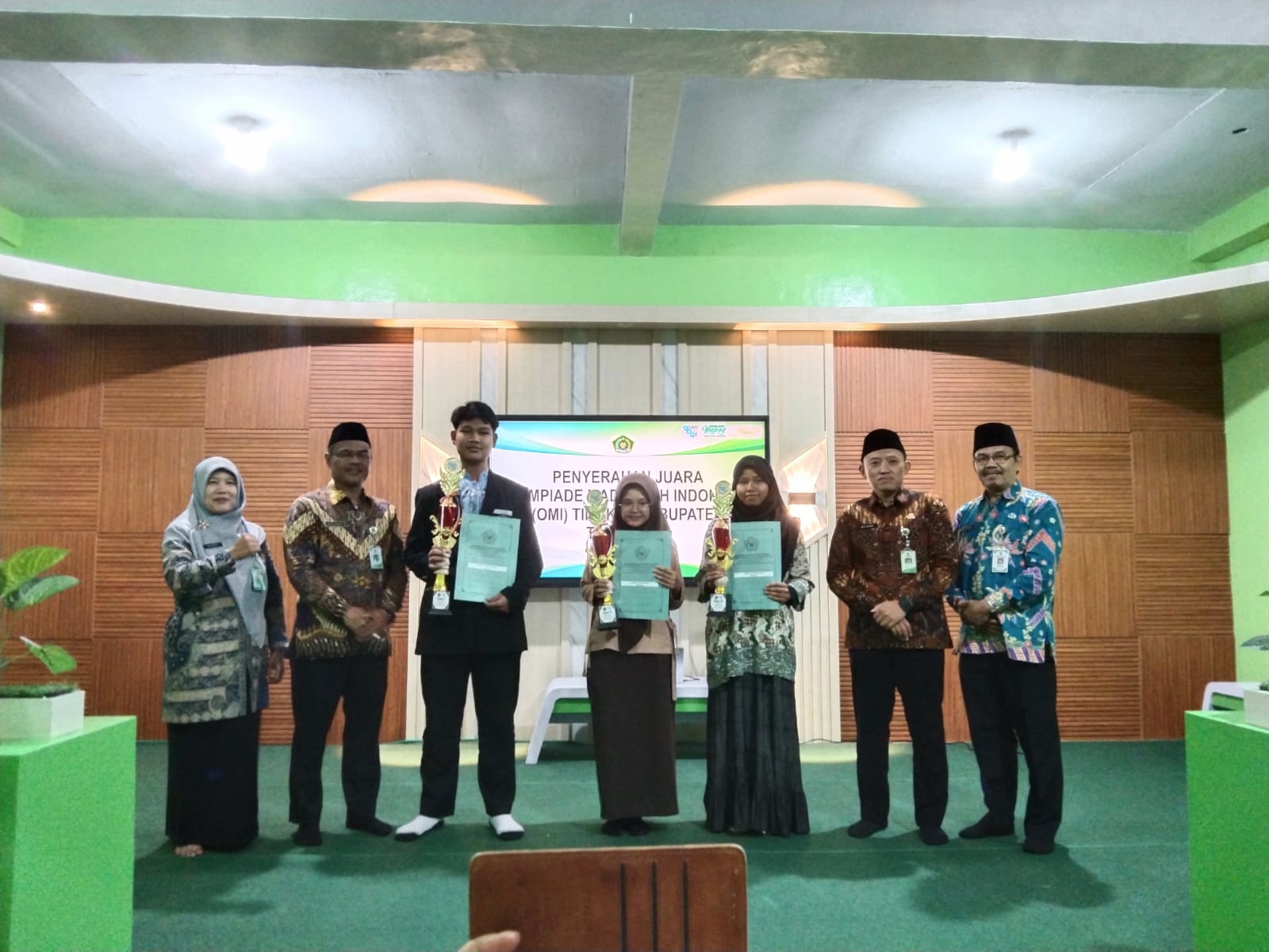 MAN 2 Sragen Raih Runner Up OMI Biologi Kabupaten, Siap Jadi Yang Terbaik Tingkat Provinsi
