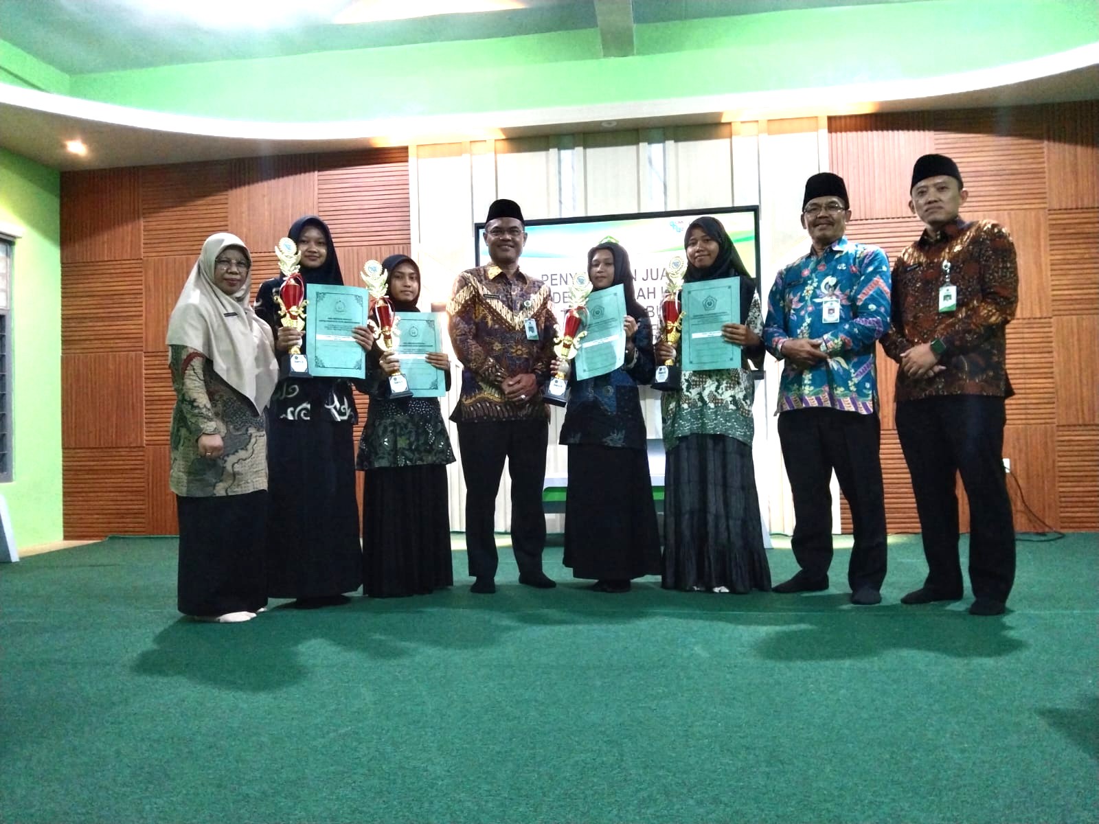 MAN 3 Sragen Kirim Empat Wakil ke OMI Provinsi, Usai Terima Penghargaan Kemenag Sragen