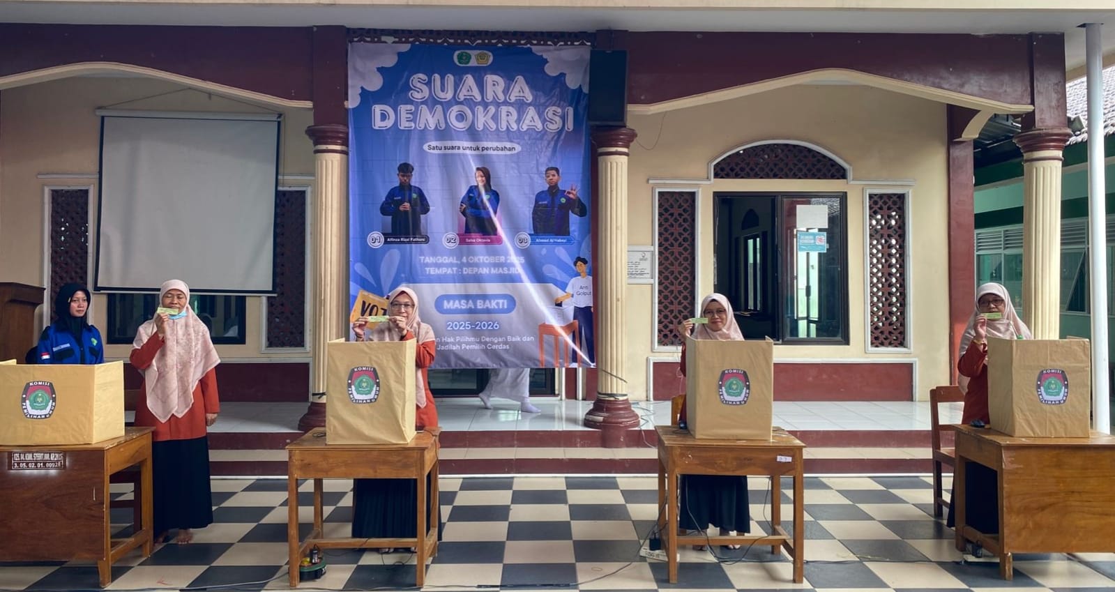 MAN 2 Sragen Adakan Pemilihan Ketua OSIM Secara Blended