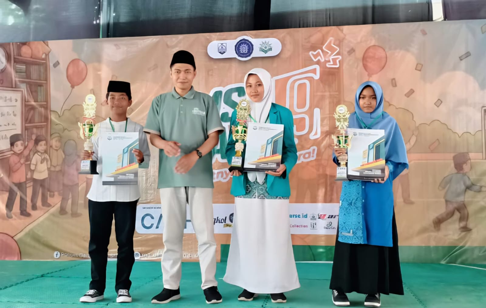 Tampil Memukau, Siswa MTsN 2 Sragen Raih Juara 2 Lomba Tilawah pada Ajang DIMSA Fair 9