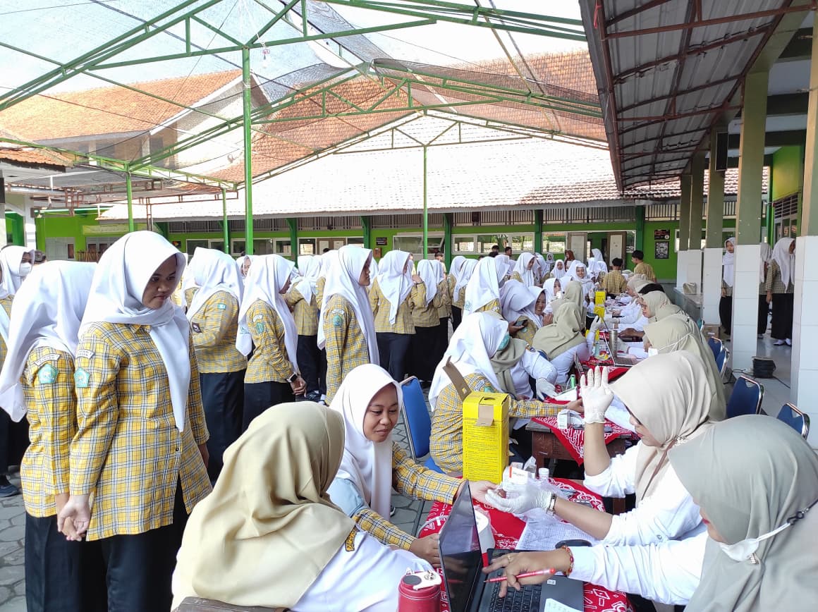 Wujudkan Generasi Sehat, 1.245 Siswa MAN 1 Sragen Jalani Pemeriksaan Kesehatan Gratis