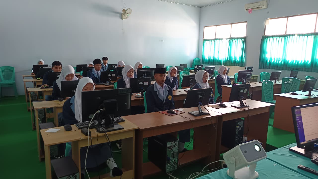 Semangat Jujur dan Gembira di Hari Terakhir MAN 2 Sragen Gelar TKA