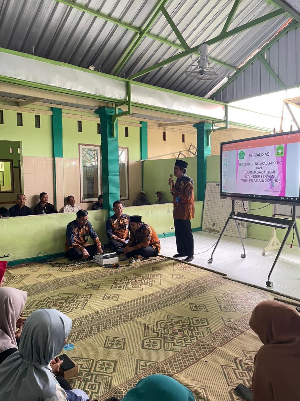 Sinergi Madrasah dan Wali Murid, MTsN 8 Sragen Adakan Sosialisasi TKA