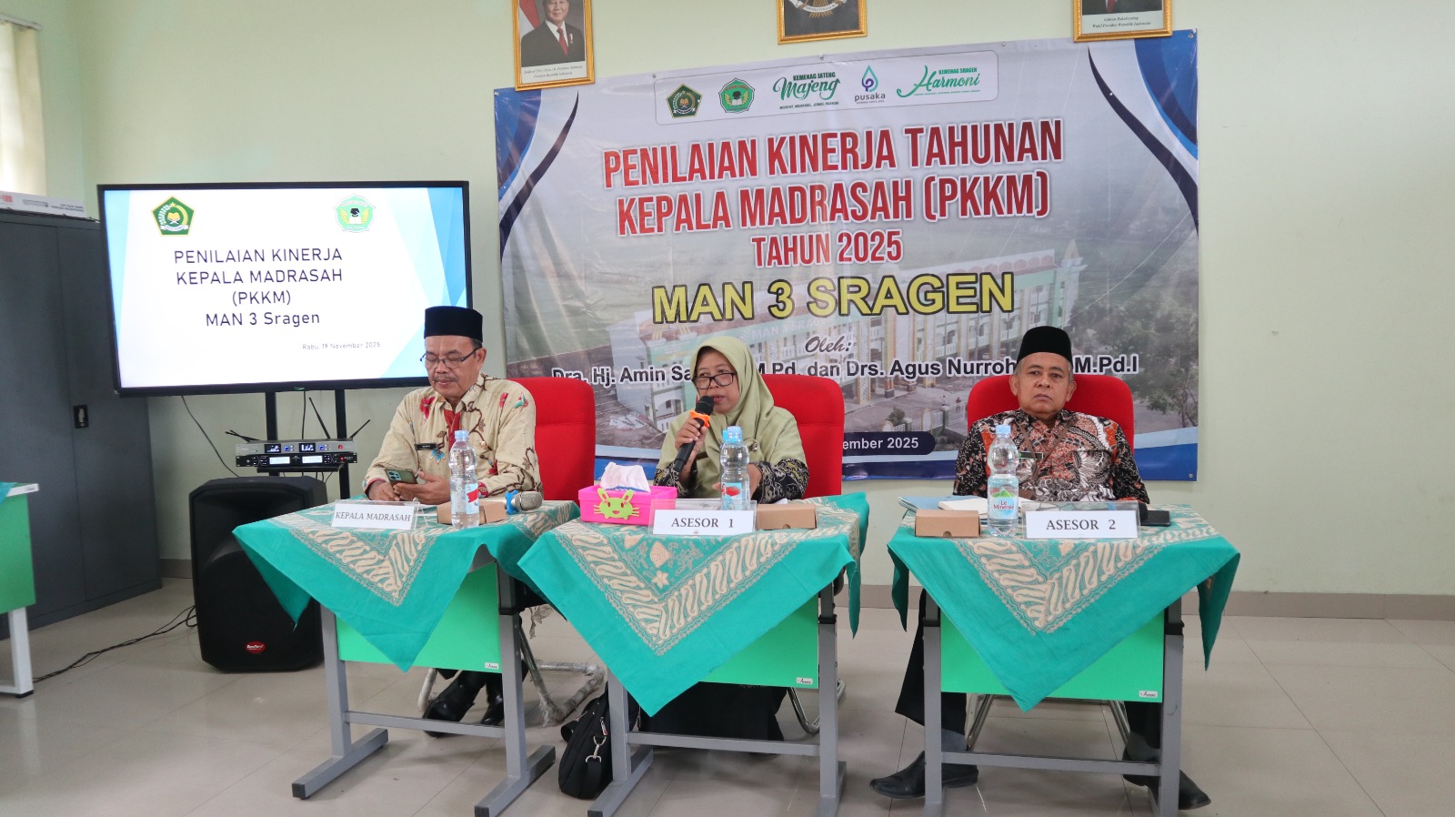 PKKM 2025: MAN 3 Sragen Tunjukkan Kinerja Positif, Asesor Apresiasi Prestasi Madrasah