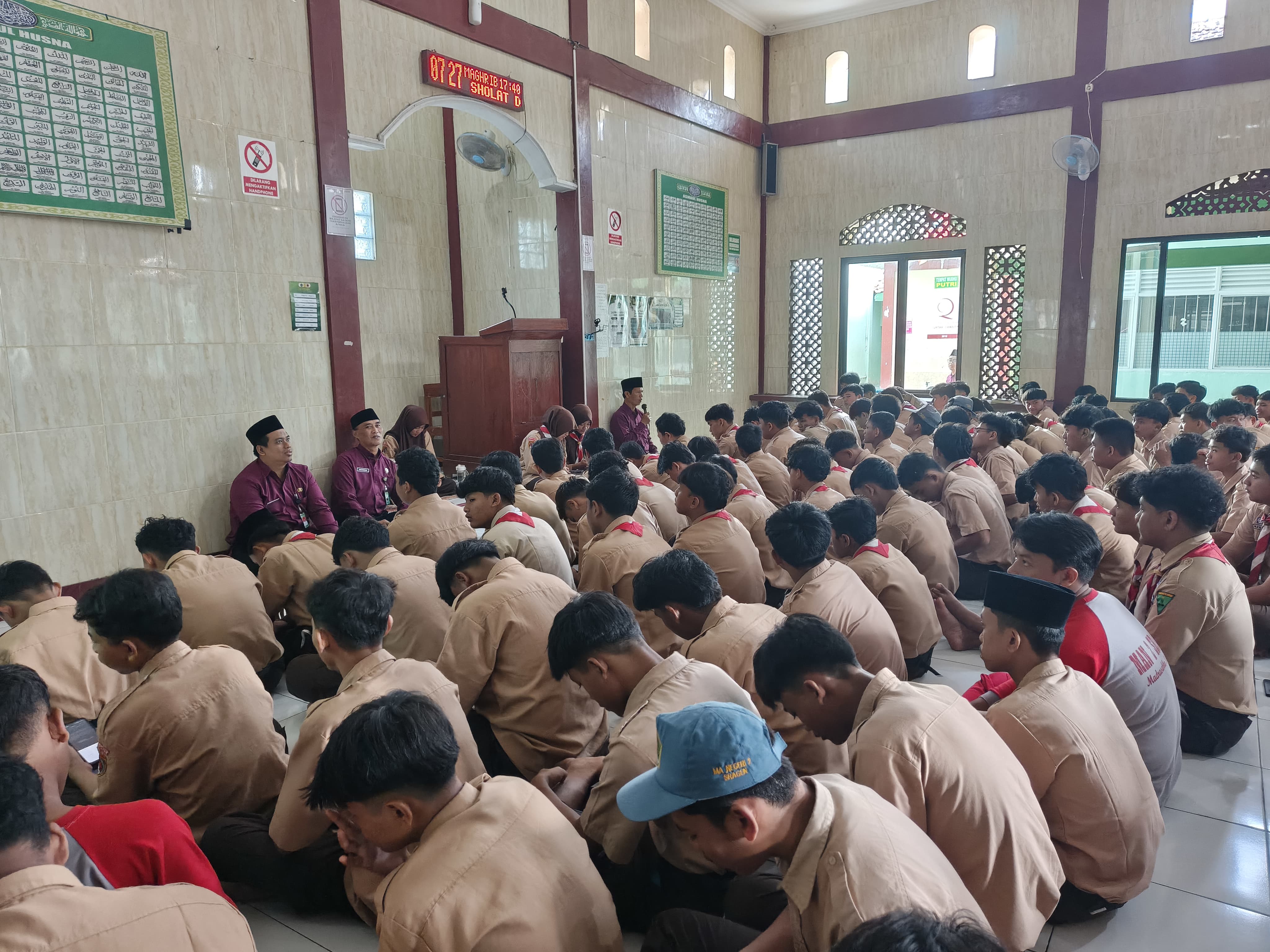 MAN 2 Sragen Gelar Giat Spiritual dan Kesiapan Kelas Menyongsong ASAS Ganjil 2025