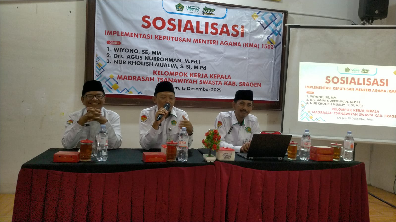 KKMTsS Kabupaten Sragen Sosialisasikan KMA 1503 Tahun 2025 dan Implementasi KBC di Madrasah